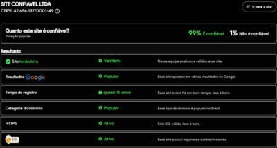 Site verificado e verdadeiro:8857com